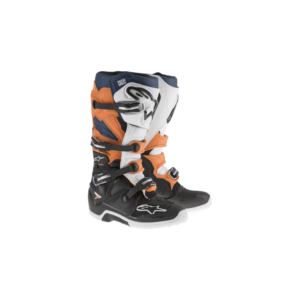 Alpinestars Tech 7 Čierna Biela Oranžová