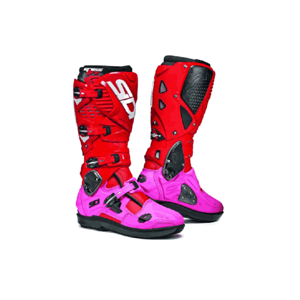 SIDI Crossfire 3 SRS MX Červeno/Ružové Limited Edition 2023