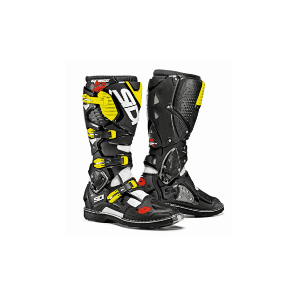 SIDI Crossfire 3 MX Bielo/Čierno/Žlté Fluo