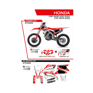 Sada Plastov a Polepov UFO Honda CRF 250/450 18-23 C125AD006070 Stokes Červená