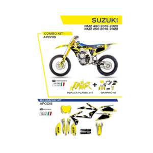 Sada Plastov a Polepov UFO Suzuki  RMZ 250/450 Apodis Žltá C418AD027102