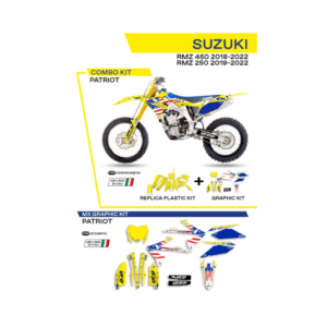 Sada Plastov a Polepov UFO Suzuki RMZ 250/450 Patriot Žltá C418AD046102