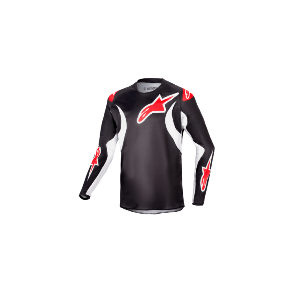 Detský Motokrosový Dres Racer Lucent Čierna/Biela 2024 | Alpinestars