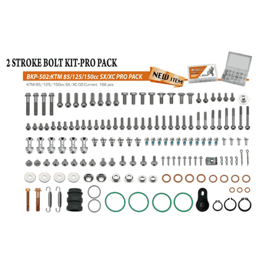 Sada Skrutiek ACCEL Pro Pack Factory KTM SX 85_125_150 2002-