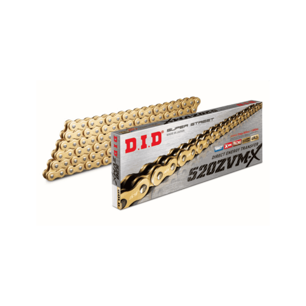 Reťaz 520ZVMX G&G X-RING Super Street Gold/Gold | D.I.D