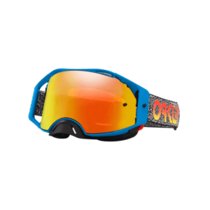 Motokrosové Okuliare OAKLEY Airbrake 2024 MX Blue CRACKLE Prizm MX Torch