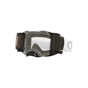 Motokrosové Okuliare Oakley AirBrake Tuff Blocks White Strap